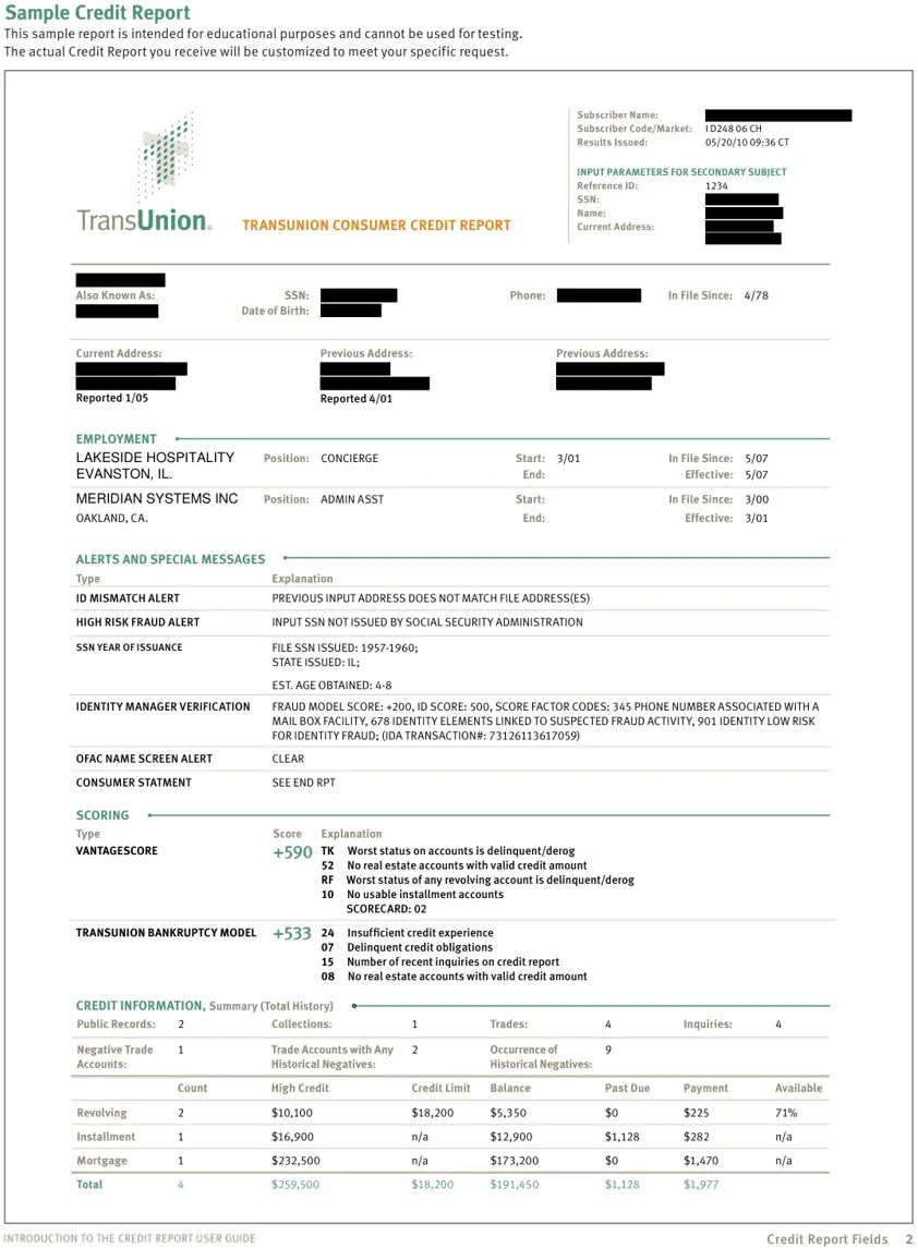 Page 1, redacted by Cover