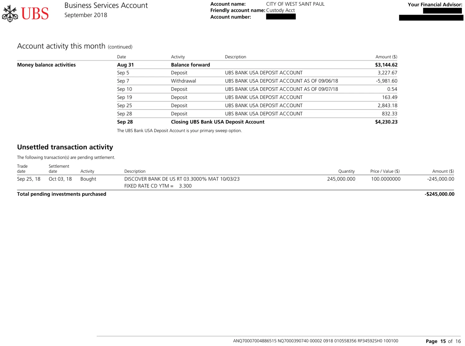 Page 21, redacted by Cover