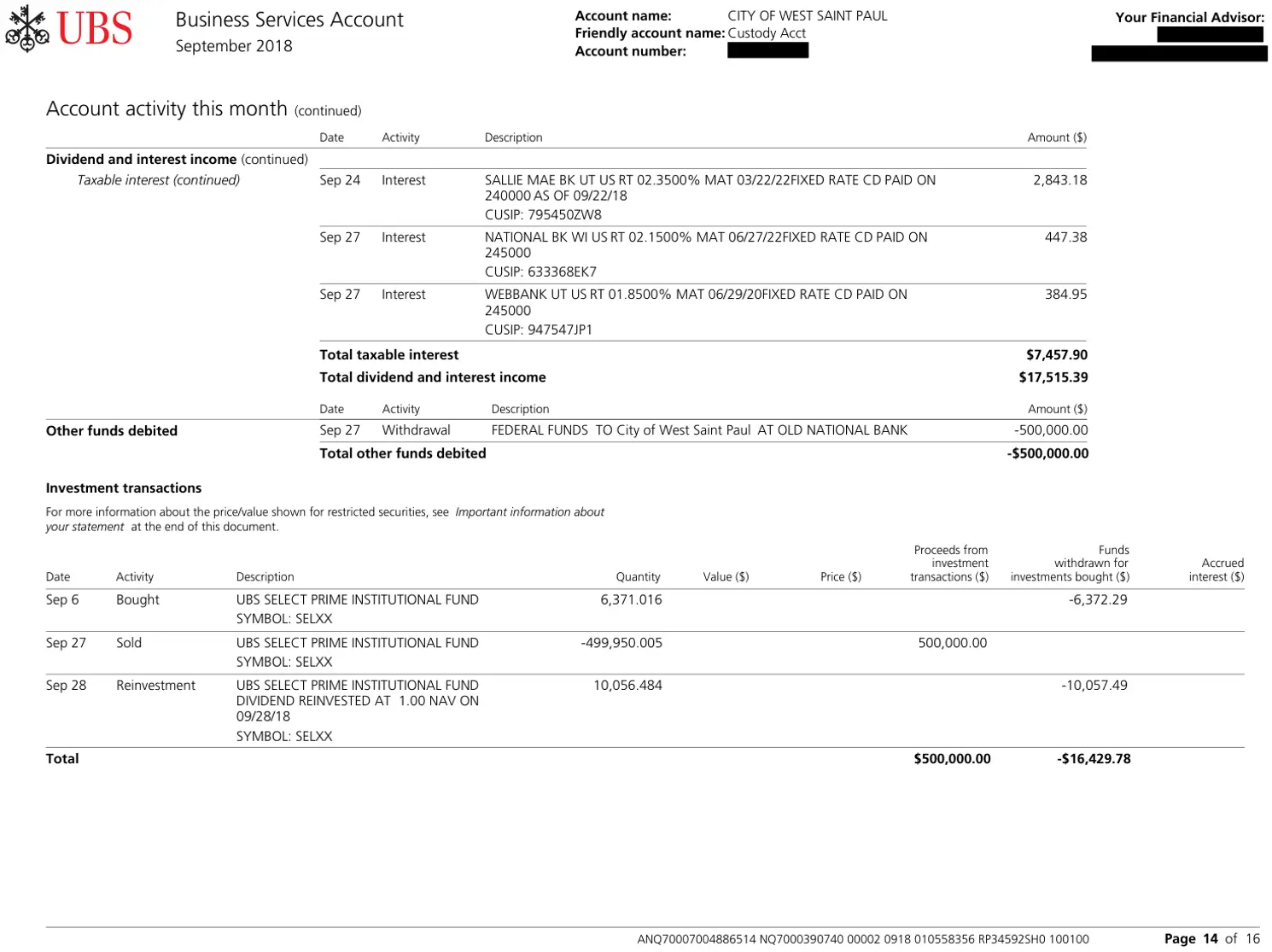 Page 20, redacted by Cover