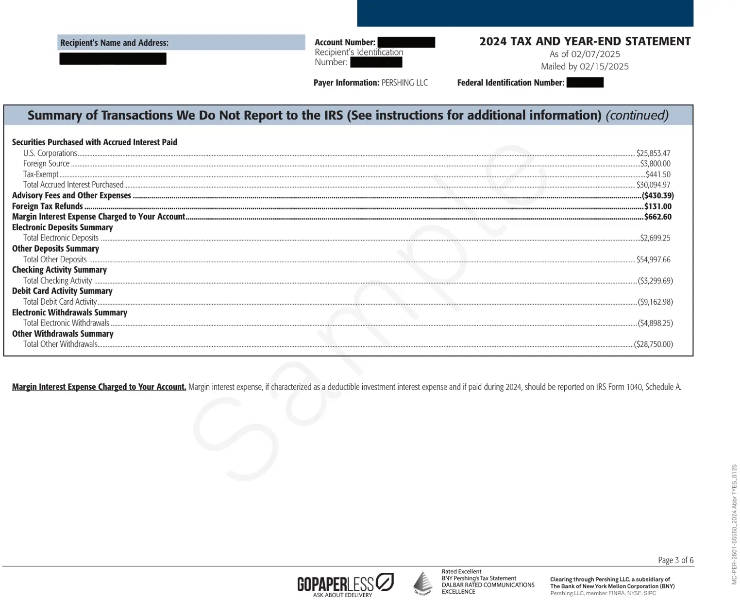 Page 5, redacted by Cover